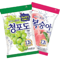 Lotte Peach Candy - Леденцовая карамель со вкусом белого Персика, 153гр.