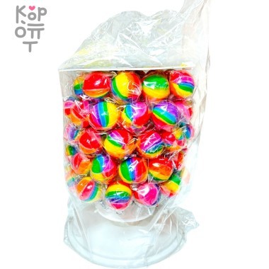 Леденец на палочке MangGuo Fruit&#039;s three - Фруктовое дерево, Радуга вкусов — Корейские товары для всей семьи(КорОпт)