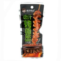 Снек Yanzi Food Запеченные Шашлычки на шпажке, со вкусом барбекю, 30гр.