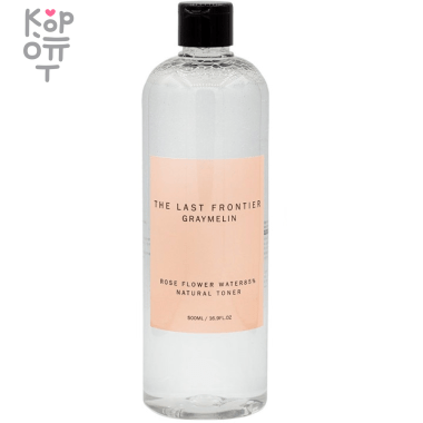 Graymelin Rose Flower Water 85% Natural Toner - Слабокислотный тонер для лица c Розовой Водой 500мл.   — Корейские товары для всей семьи(КорОпт)