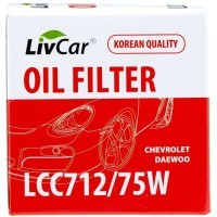 LIVCAR Oil Filter LCC712/75W - Масляный фильтр для CHEVROLET, DAEWOO 