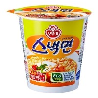 Ottogi Snack Ramen - Лапша со вкусом говядины, 62 г