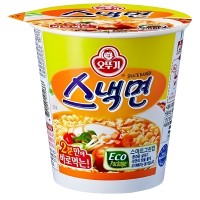 Ottogi Snack Ramen Лапша со вкусом говядины 62гр.