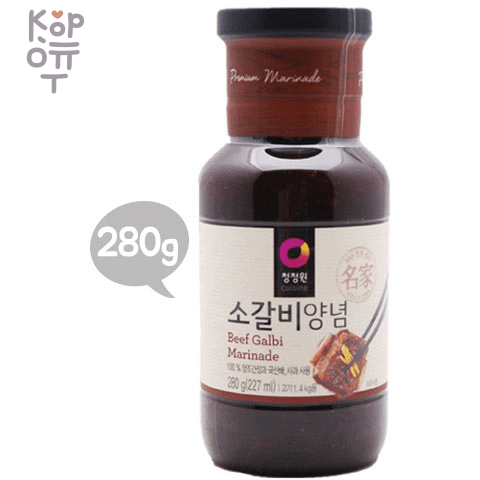 Daesang Маринад для говяжьих ребрышек "Beef Galbi Marinade" 280гр. фото 1 &mdash; Корейские товары для всей семьи(КорОпт)