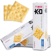 Crown Saltine Cham Crackers - Низкокалорийные крекеры “Чам” с чистым легким вкусом, 56 г, Коробка 24 шт.