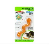 Petstages игрушка для кошек Energize 'ОPKA червяк' 11 см