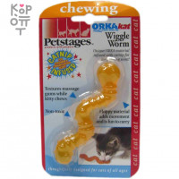Petstages игрушка для кошек Energize 'ОPKA червяк' 11 см