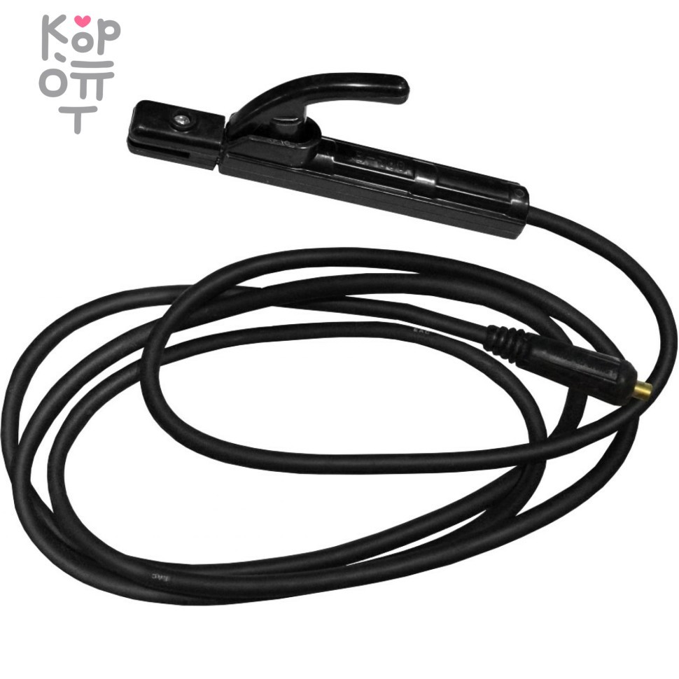 Ресанта - Кабель с электрододержателем 25 кв.мм, 2 м., купить с доставкой на дом фото 1 &mdash; Корейские товары для всей семьи(КорОпт)
