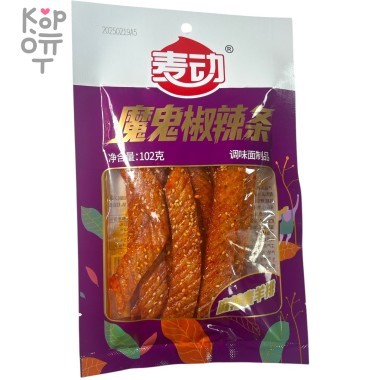 Снэк Maidong Foods Вегетарианский, Чили клуб - Дьявольский перец 102гр., нарезка &mdash; Корейские товары для всей семьи(КорОпт)