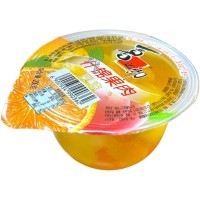 Ассорти из Желейного пудинга с кусочками фруктов Hebei Xizhilang, 200гр.