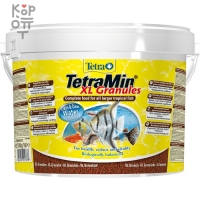 TetraMin XL корм для всех видов рыб крупные хлопья 10 л (ведро)