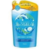 Kracie Umi no Uruoiso Algae Uruoi Care Rinse in Shampoo - Шампунь ополаскиватель для волос 2 в 1 с экстрактами морских водорослей