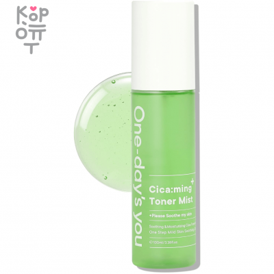 ONE-DAY'S YOU Cicaming Toner Mist - Тонер-мист для лица с центеллой 100 мл