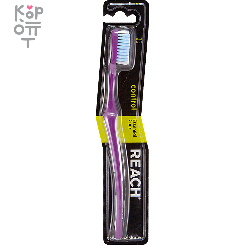 Reach Control Essential Care - Зубная щетка Бережная чистка 1шт., купить с доставкой на дом фото 1 — Корейские товары для всей семьи(КорОпт)
