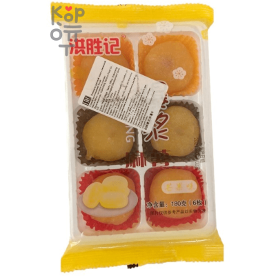 Моти со вкусом манго Hong Shengji Jixiang Mochi, 180гр.  