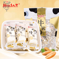 Конфетки Jinda Молочная нуга с Арахисом "Коровка", 500гр.