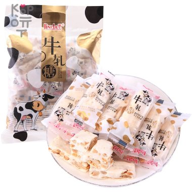 Конфетки Jinda Молочная нуга с Арахисом &quot;Коровка&quot;, 500гр. — Корейские товары для всей семьи(КорОпт)