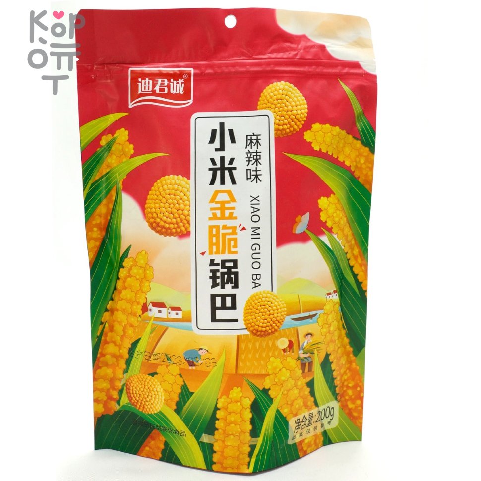 Чипсы Xingyu рисовые, хрустящие "Плодородная долина" с пикантным вкусом, 200гр., купить с доставкой на дом фото 1 &mdash; Корейские товары для всей семьи(КорОпт)