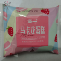 Печенье Чоко Пай Макарун со вкусом клубники Hongyi, (20шт.*25гр.) 500гр.