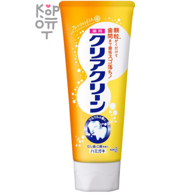 KAO Clear Clean Лечебно-профилактическая зубная паста с микрогранулами (Свежий цитрус)