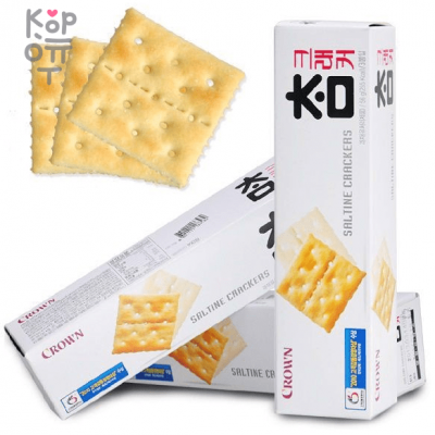 Crown Saltine Cham Crackers - Низкокалорийные крекеры “Чам” с чистым легким вкусом, 56 г, Коробка 24 шт.