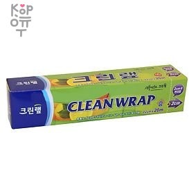 Clean Wrap - Плотная пищевая пленка с отрывным краем-зубцами 22см * 20м &mdash; Корейские товары для всей семьи(КорОпт)
