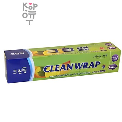 Clean Wrap - Плотная пищевая пленка с отрывным краем-зубцами 22см * 20м