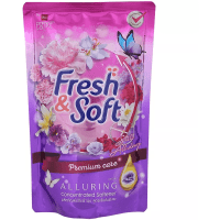 LION Essence Fresh & Soft - Кондиционер для белья 500 мл, мягкая упаковка
