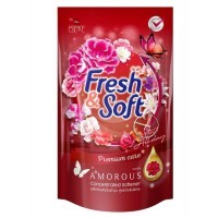 LION Essence Fresh & Soft - Кондиционер для белья 500 мл, мягкая упаковка