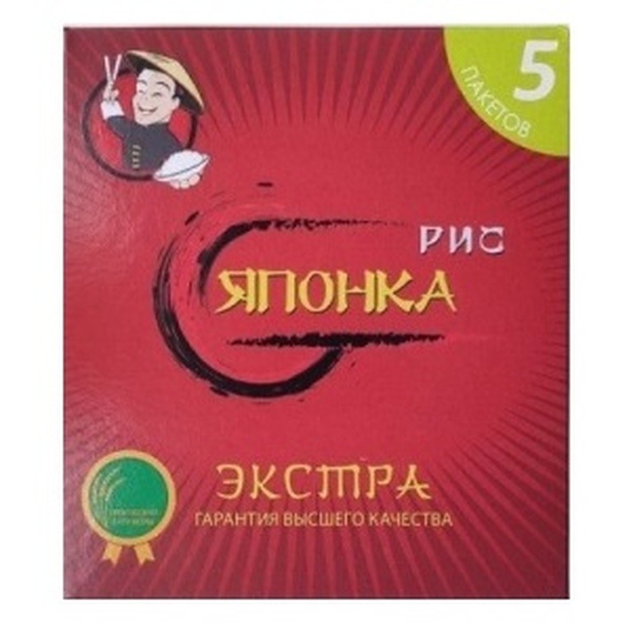 Рис ТСР «Японка», сорт экстра, 500гр., Коробка 8шт.