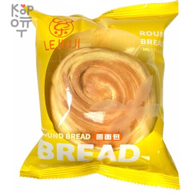 LEJINJI Milky Round Bread Dessert - китайский десерт Гнездо с молочным вкусом, 80гр. — Корейские товары для всей семьи(КорОпт)