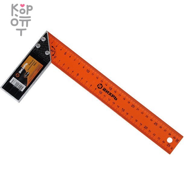 Угольник металлический ВИХРЬ 300 мм, купить с доставкой на дом фото 1 — Корейские товары для всей семьи(КорОпт) Угольник металлический ВИХРЬ 300 мм, купить с доставкой на дом фото 1 — Корейские товары для всей семьи(КорОпт)