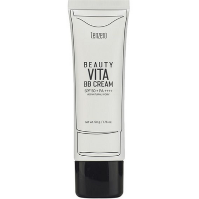 Tenzero Beauty Vita BB Cream Spf 50+ Pa++++ #13 Natural Ivory - Выравнивающий BB-крем с оттенком натуральной слоновой кости 50мл.