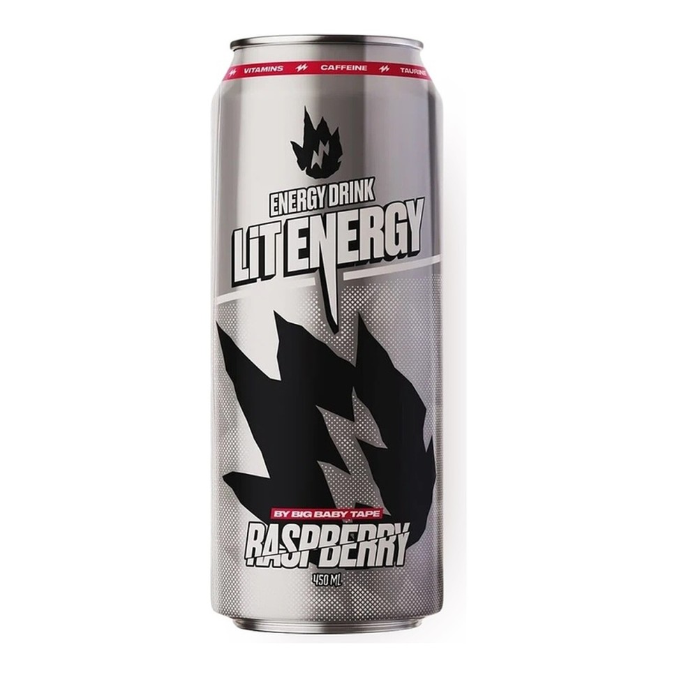 Напиток энергетический б/а Lit Energy Raspberry 450 мл. 1*12, шт