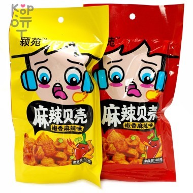 Чипсы Spicy Shell Жареные ракушки, 40гр. — Корейские товары для всей семьи(КорОпт)