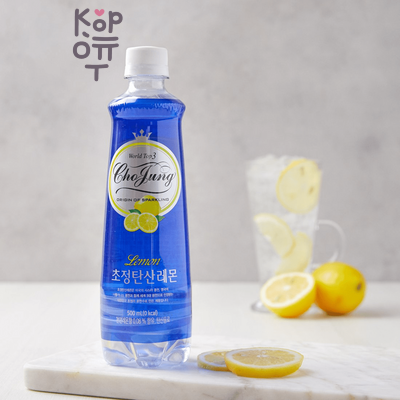 Chojung Sparkling Water Lemon - Напиток безалкогольный газированный со вкусом Лимона, 500 мл