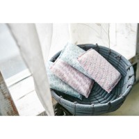 SB CLEAN&CLEAR - Губка для мытья посуды №376 Pastel - 13см*9см*1,5см мягкая