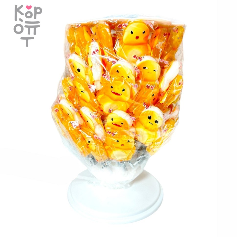 Леденец на палочке MangGuo Fruit's three - Фруктовое дерево, Солнечный пингвин, купить с доставкой на дом фото 1 — Корейские товары для всей семьи(КорОпт)