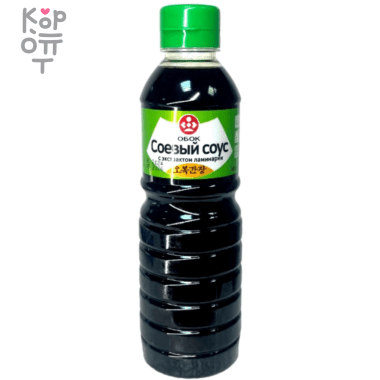 Obok Soy Sauce - Соевый соус с экстрактом ламинарии 500мл. &mdash; Корейские товары для всей семьи(КорОпт)