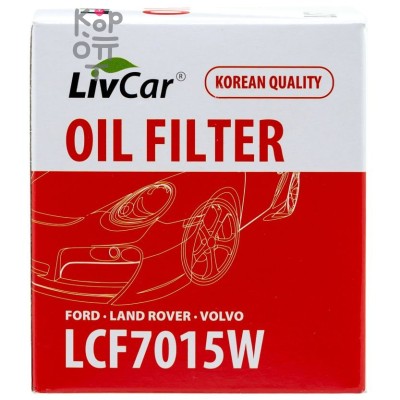 LIVCAR Oil Filter LCF7015W - Масляный фильтр для FORD, LAND ROVER, VOLVO, MAZDA