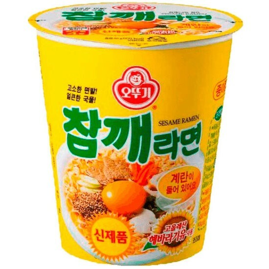 OTTOGI Лапша со вкусом говядины и кунжута 65гр.