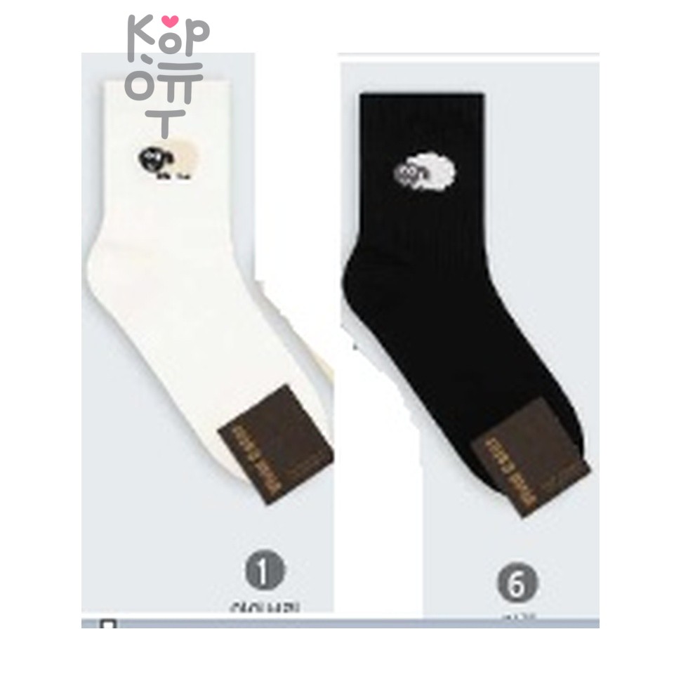 Kikiya Socks - Носки женские высокие с маленьким рисунком, размер 23-25.