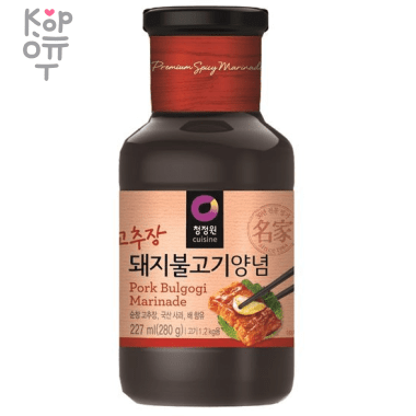 Daesang Pork Bulgogi Marinade - Маринад Бульгоги для свинины. — Корейские товары для всей семьи(КорОпт)