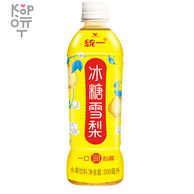 Напиток UNIF Caramel Pear Tea - Зеленый чай Груша в карамели, 500мл. — Корейские товары для всей семьи(КорОпт)