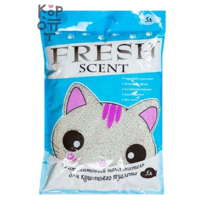 Fresh Scent — бентонитовый наполнитель для кошачьего туалета