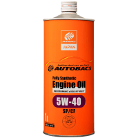 AUTOBACS Fully Synthetic ENGINE OIL FS 5W40 SP/CF - Синтетическое моторное масло