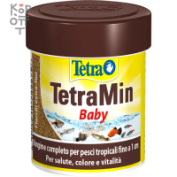 TetraMin Baby корм для мальков до 1 см мелкая крупа 66 мл