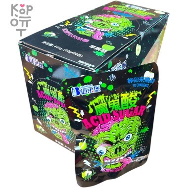 Кислая карамель Mailebao Sour Candy - Весеннее настроение, обострение, кислятина со вкусом зеленого Яблока &mdash; Корейские товары для всей семьи(КорОпт)