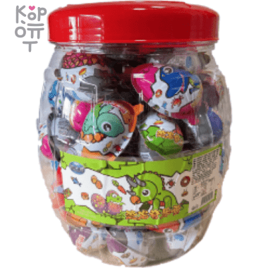 Шоколадное Яйцо Chocolate Biscuits Динозаврики с Игрушкой — Корейские товары для всей семьи(КорОпт)