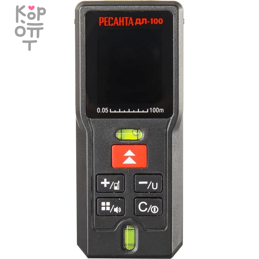 Лазерный дальномер Ресанта ДЛ-100, купить с доставкой на дом фото 1 — Корейские товары для всей семьи(КорОпт)